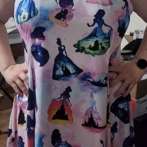 Etsy Disney Princess Print Dress